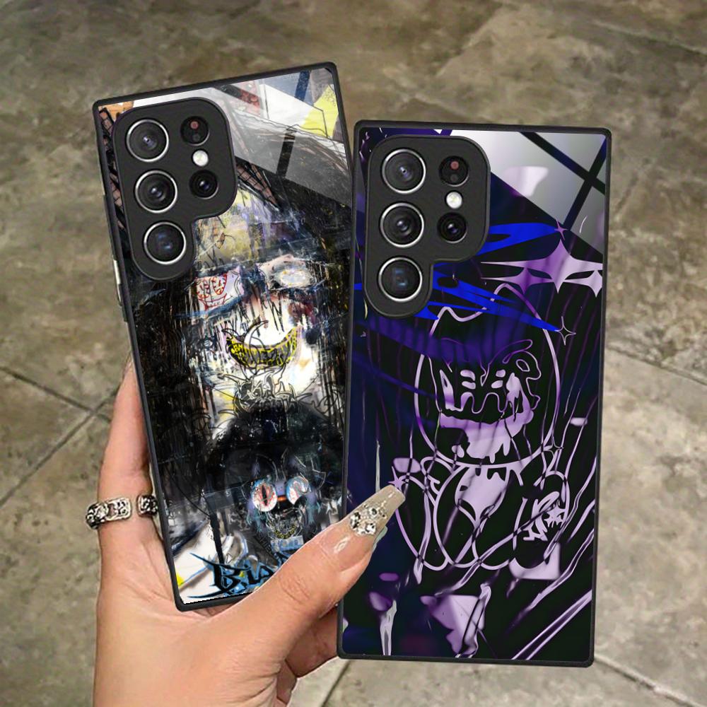 Phone Cases Exeter - غطاء حماية زجاجي لهاتف سامسونج جالاكسي