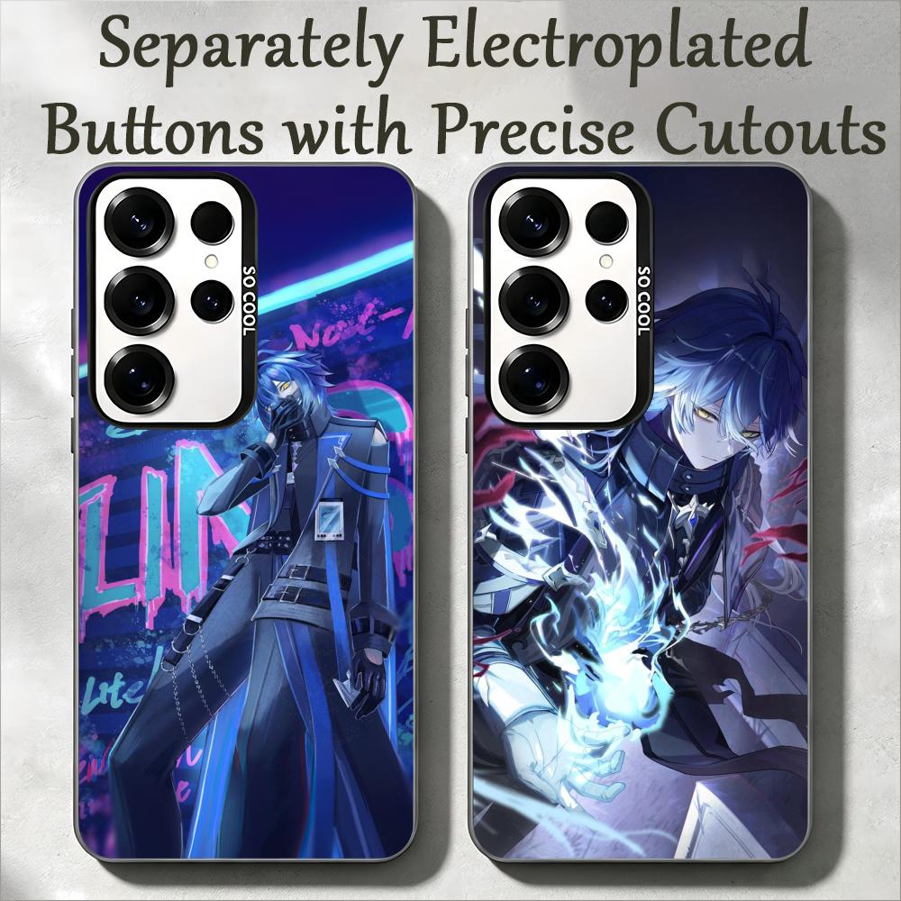 Phone Cases Samsung - غطاء هاتف Flins Genshin Hot Game