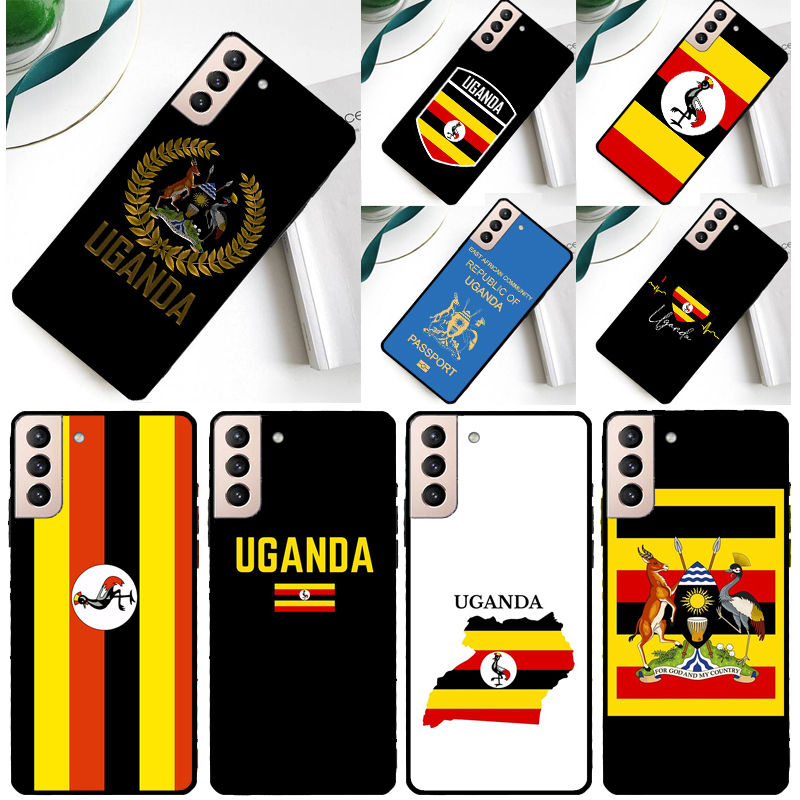 Phone Cases Uganda - أوغندا العلم قضية الهاتف لسامسونج غالاكسي