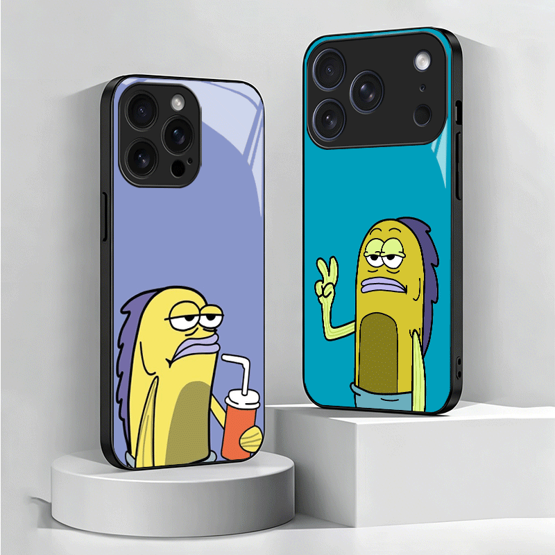 Phone Cases Ugly - غطاء هاتف مضاد للصدمات بتصميم سمكة