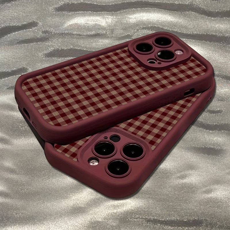 Phone Cases Brown - غطاء هاتف من مادة TPU بنمط