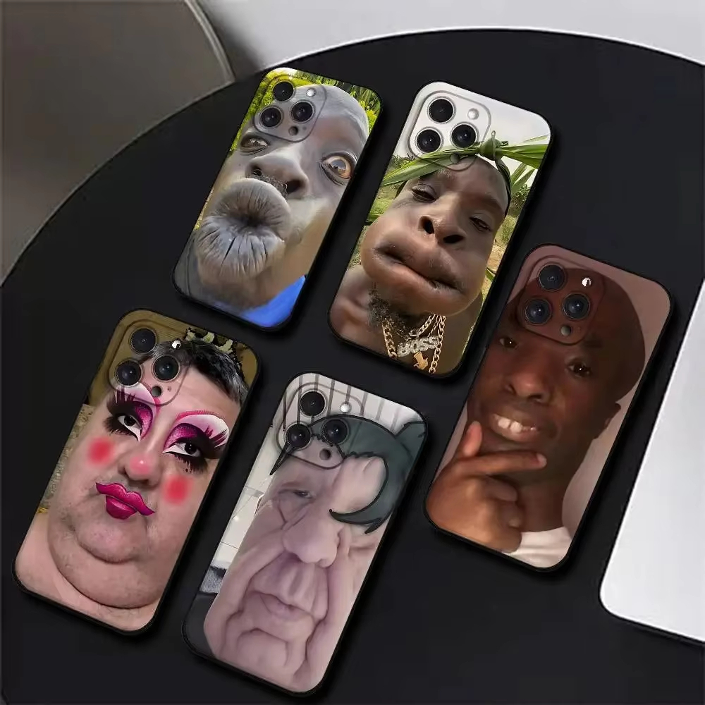 Phone Cases Ugly - غطاء هاتف بنمط رجل مضحك وغبي