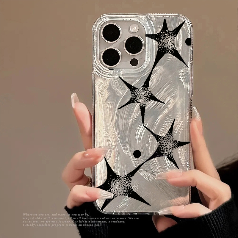 Phone Cases Xr - غطاء هاتف بنمط النجمة اللامعة العصري