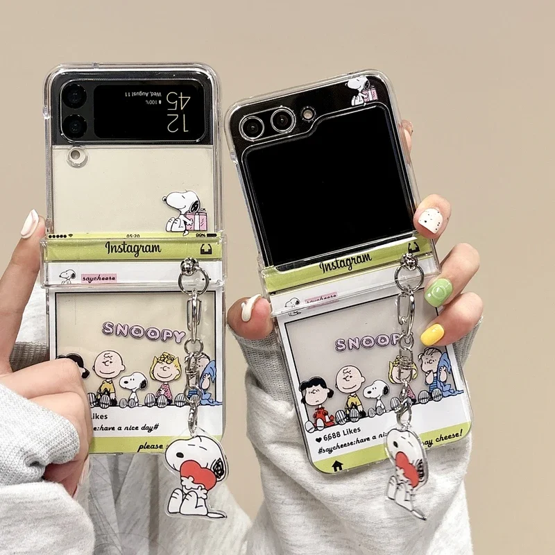 Phone Cases Brown - غطاء هاتف شفاف بتصميم كرتوني لطيف