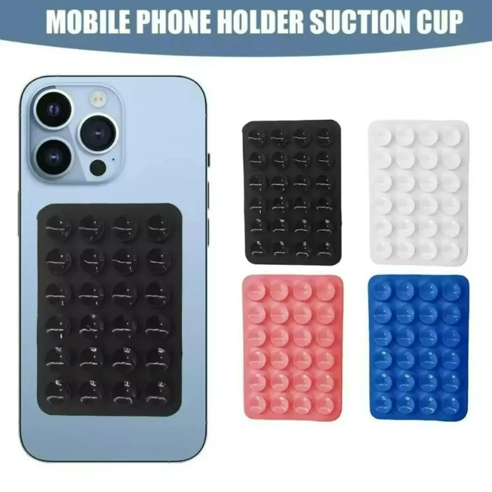 Phone Cases Holder - حامل هاتف سيليكون مع كأس شفط،