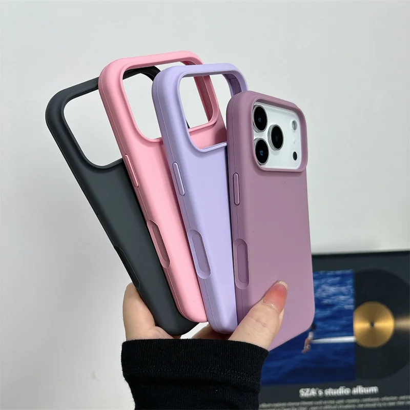 Silicone Liquid Case - غطاء سيليكون مغناطيسي سائل لهواتف آيفون