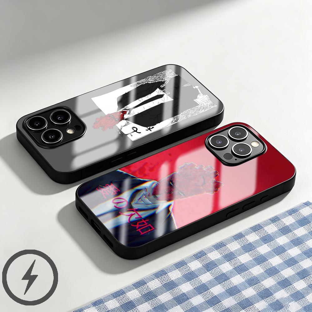 Phone Cases Xr - جراب هاتف أنمي دوروهيدورو زجاجي مغناطيسي