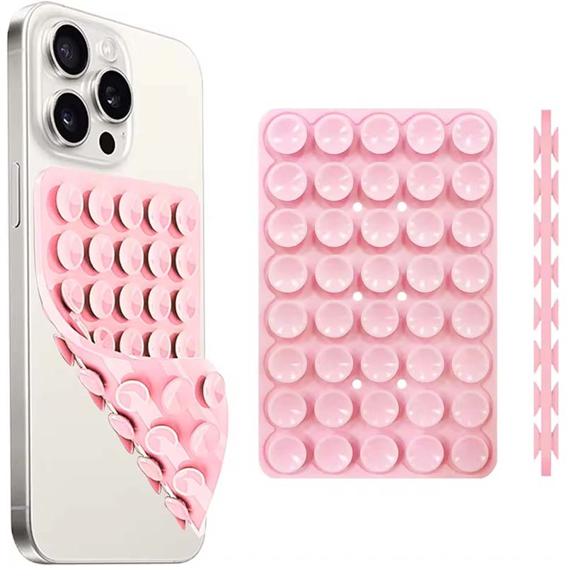حامل هاتف بكأس شفط سيليكوني قو - مراجعة Phone Cases Holder وسعره