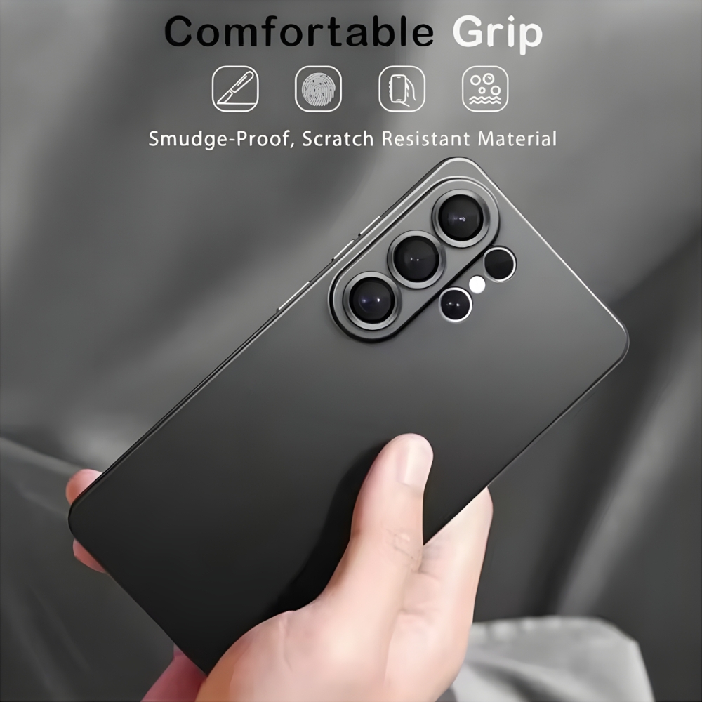 غطاء حماية ناعم أسود مقاوم للص - مراجعة Phone Cases Samsung وسعره