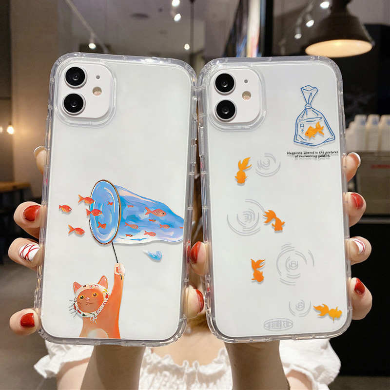 حافظة هاتف شفافة على شكل سمكة  - مراجعة Phone Cases Xr وسعره