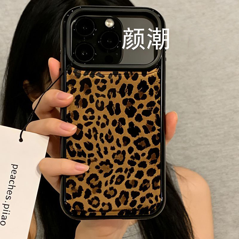 Ins الكورية نمط براون ليوبارد  - مراجعة Phone Cases Brown وسعره