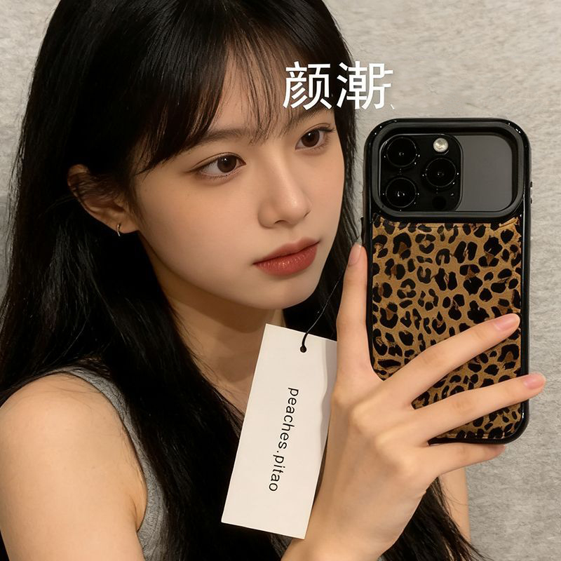 Ins الكورية نمط براون ليوبارد  - مراجعة Phone Cases Brown وسعره