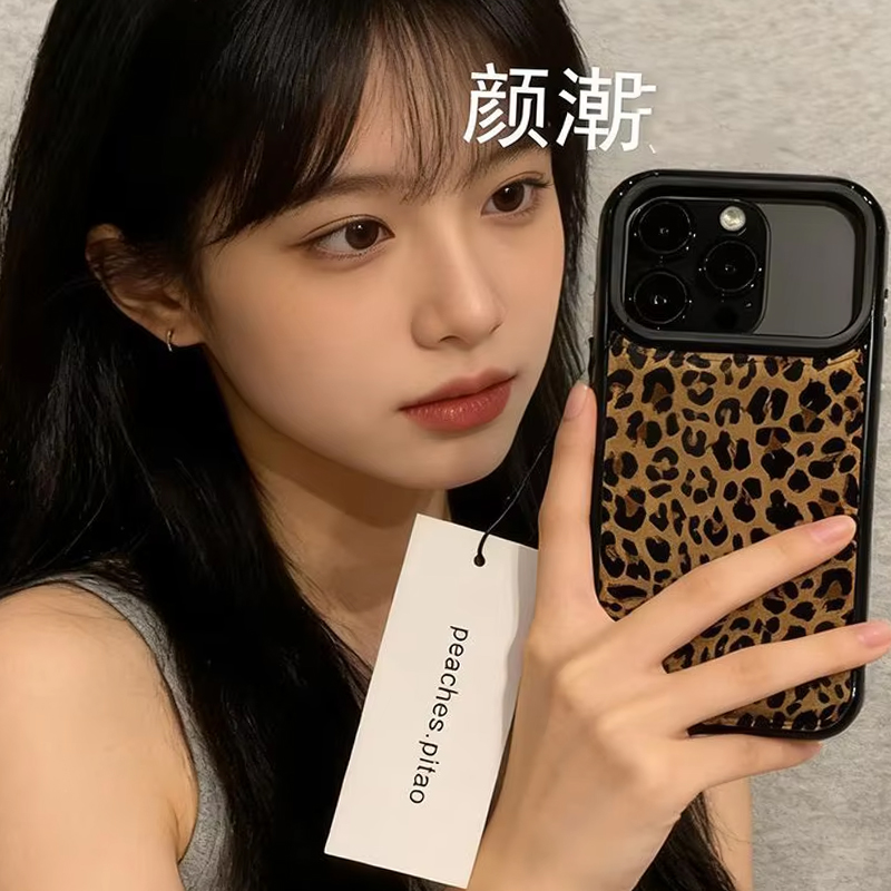 Ins الكورية نمط براون ليوبارد  - مراجعة Phone Cases Brown وسعره