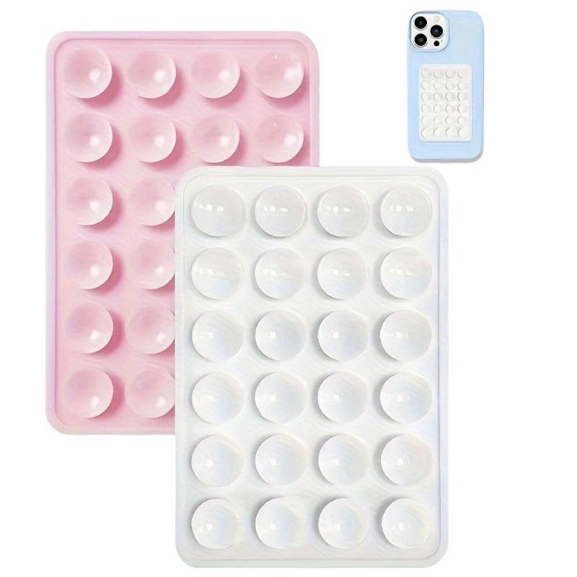 حامل هاتف سيليكون لاصق بقاعدة  - مراجعة Phone Cases Holder وسعره