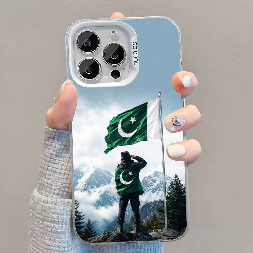 غطاء هاتف بتصميم علم جواز السف - مراجعة Phone Cases Pakistan وسعره