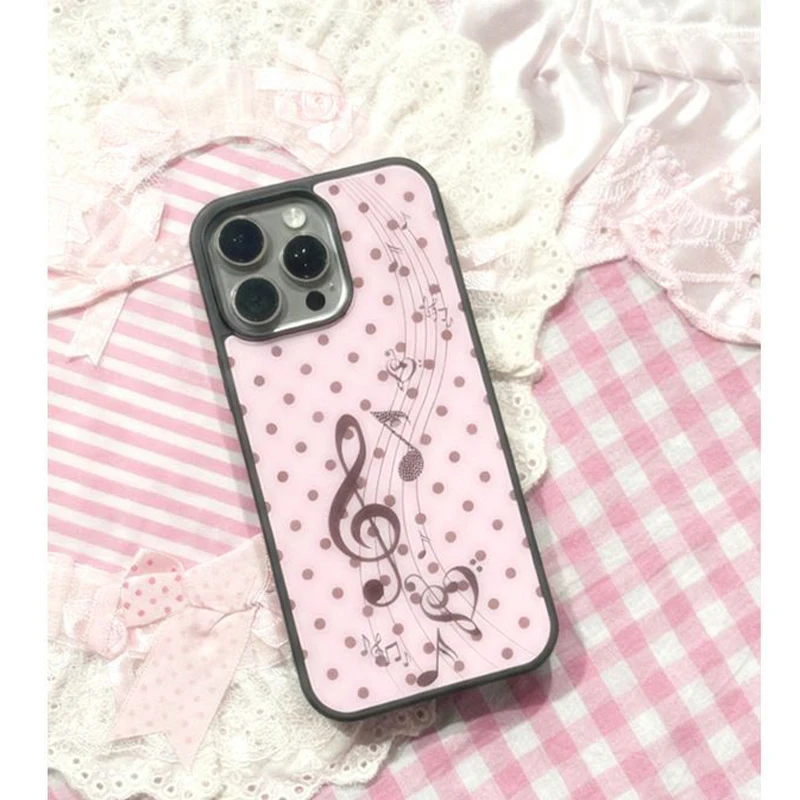 غطاء هاتف كوري بنمط النقاط الو - مراجعة Phone Cases Brown وسعره