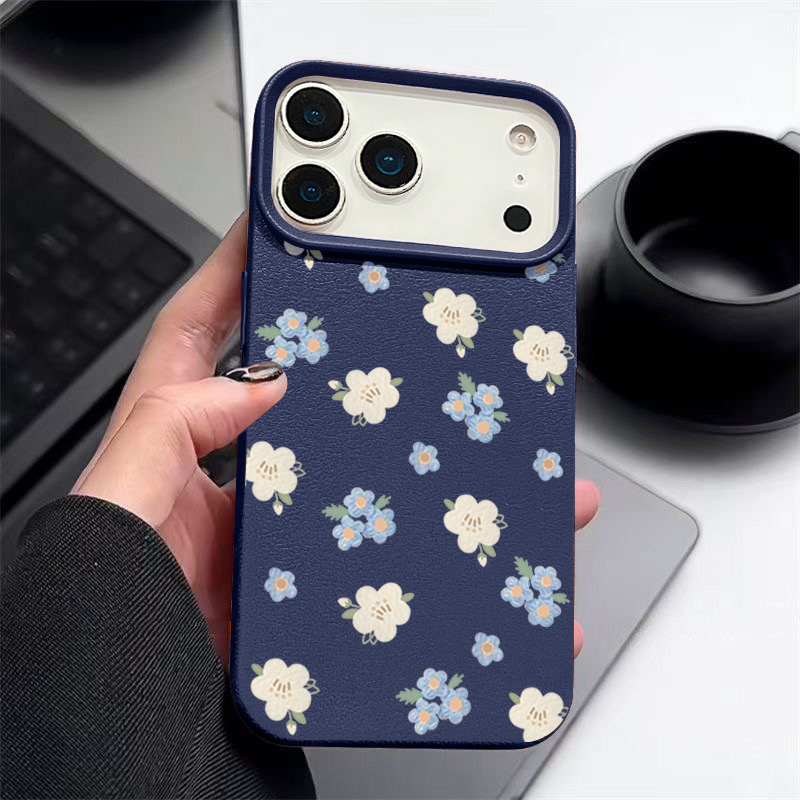 غطاء هاتف مزين بالزهور الصغيرة - مراجعة Phone Cases Brown وسعره