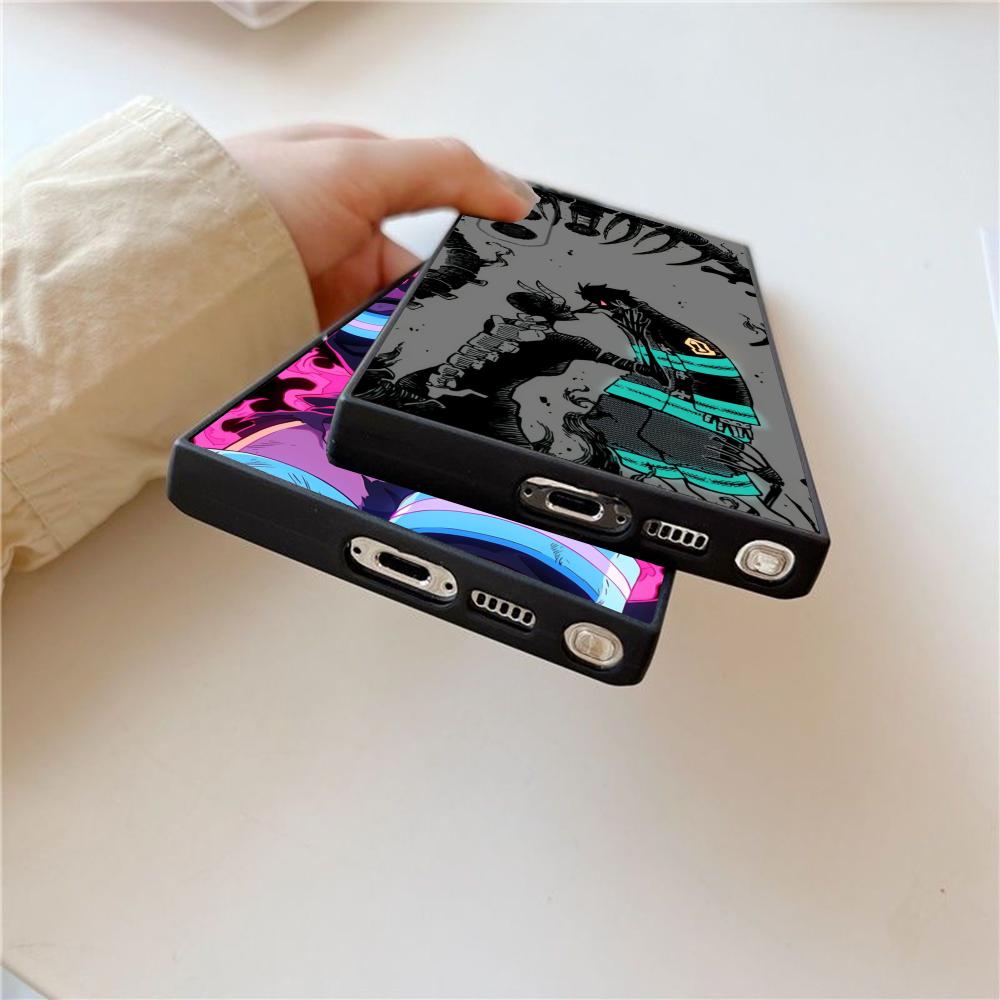 حافظة هاتف أنيمي F-Fire Force  - مراجعة Phone Cases Samsung وسعره