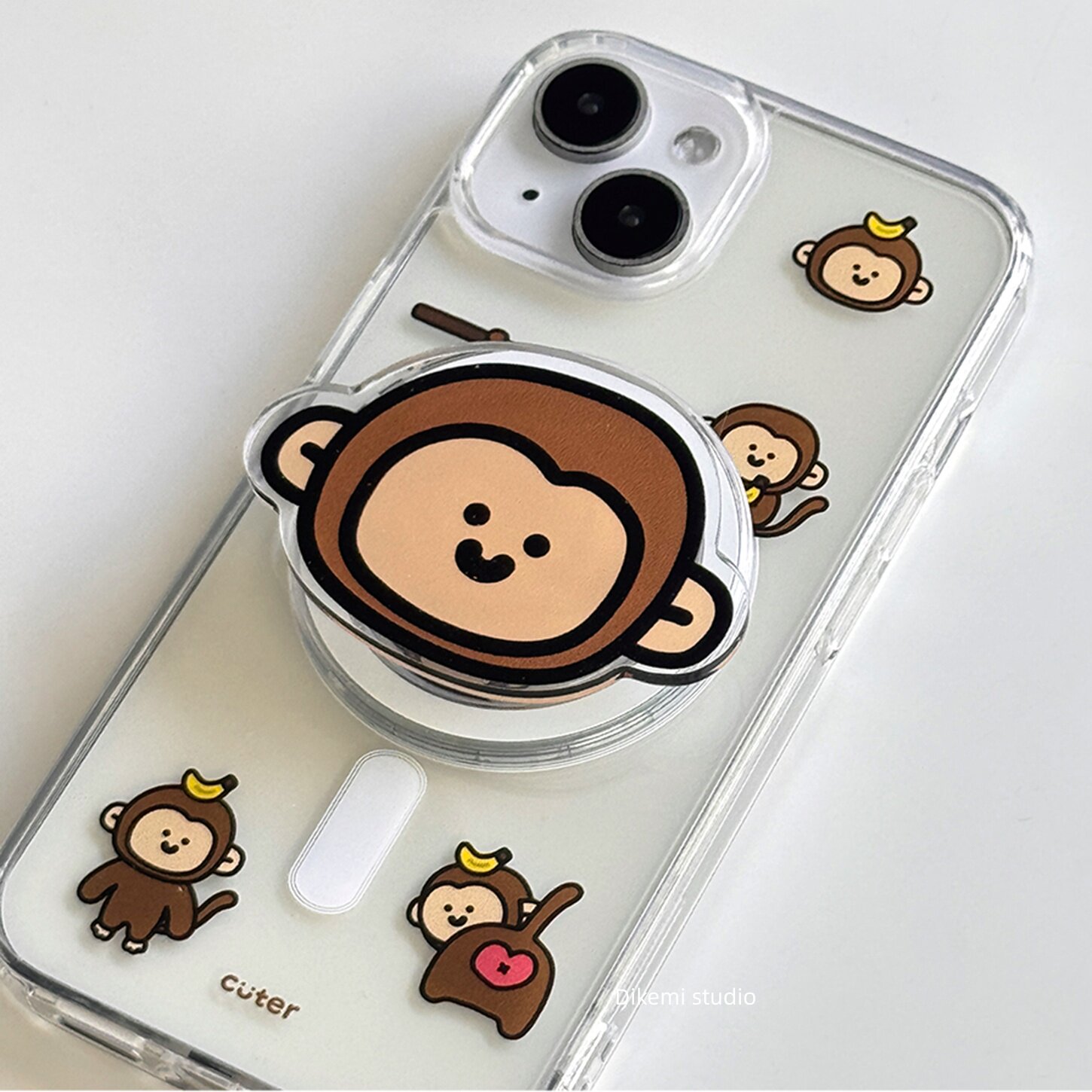 غطاء هاتف كوري بتصميم قرد صغير - مراجعة Phone Cases Brown وسعره