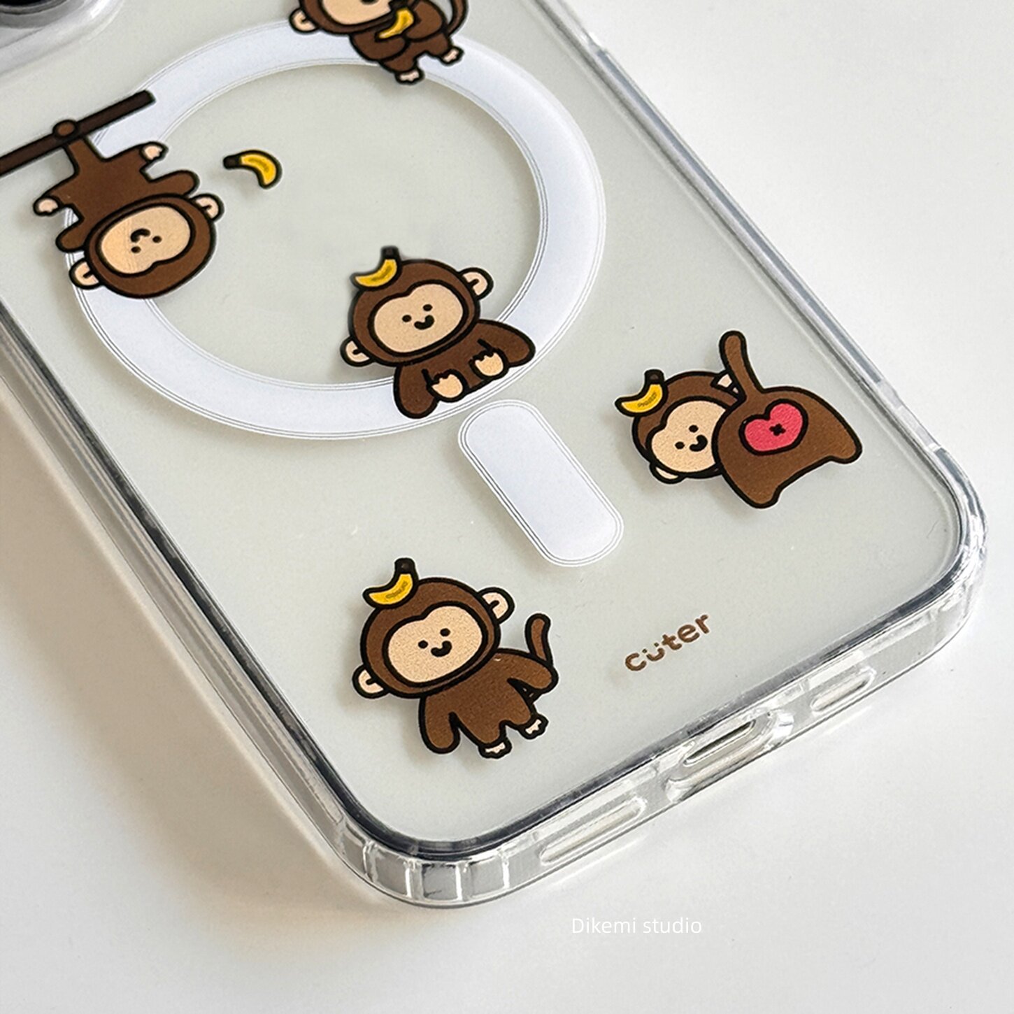 غطاء هاتف كوري بتصميم قرد صغير - مراجعة Phone Cases Brown وسعره