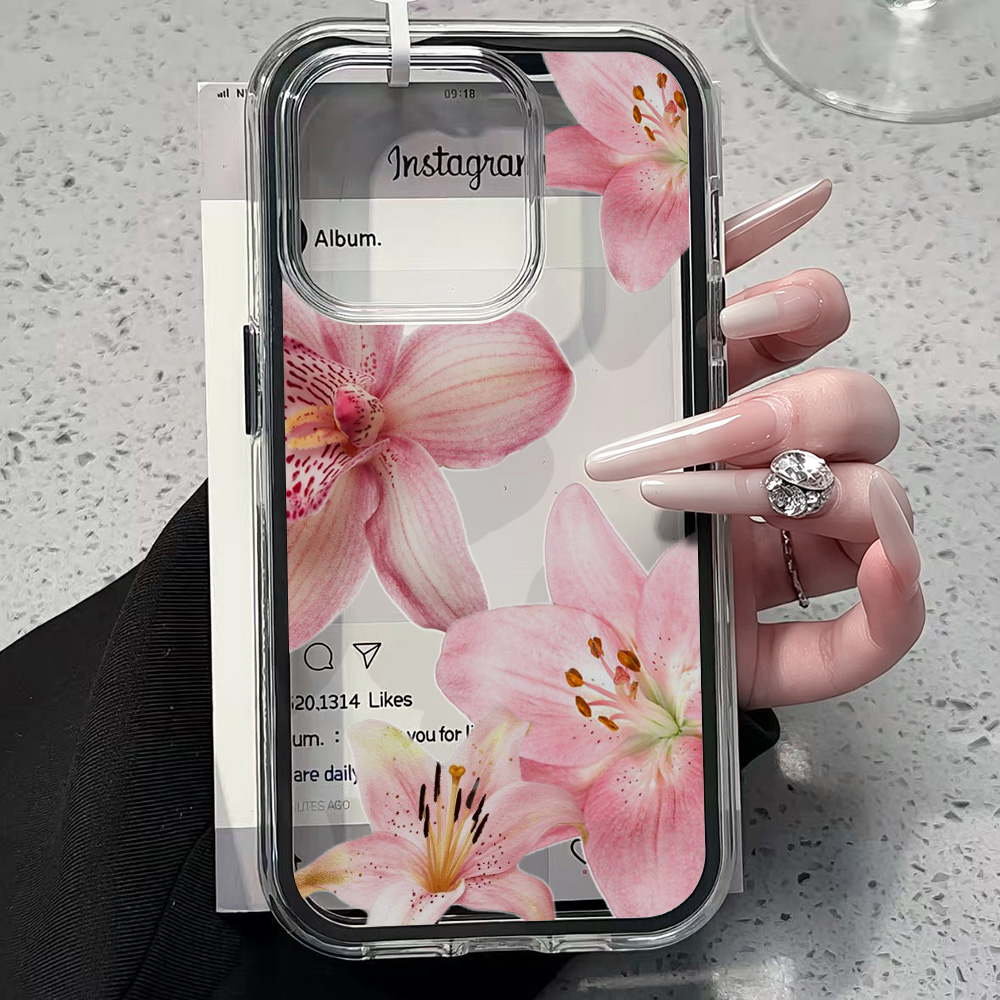 غطاء هاتف شفاف بتصميم زهرة الز - مراجعة Phone Cases Xr وسعره