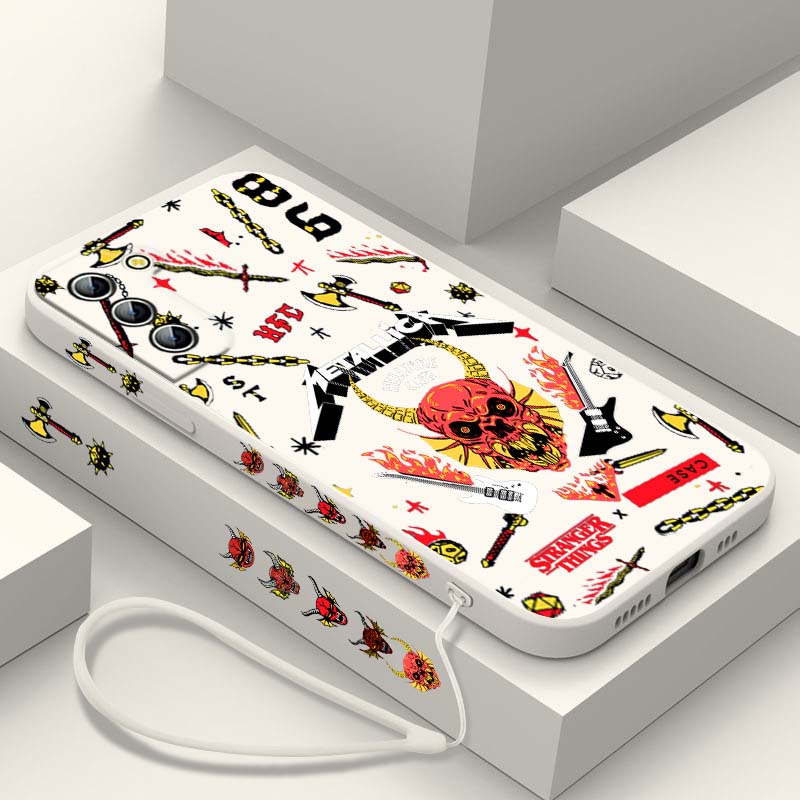 غطاء هاتف سائل بتصميم شيطان ال - مراجعة Phone Cases Samsung وسعره