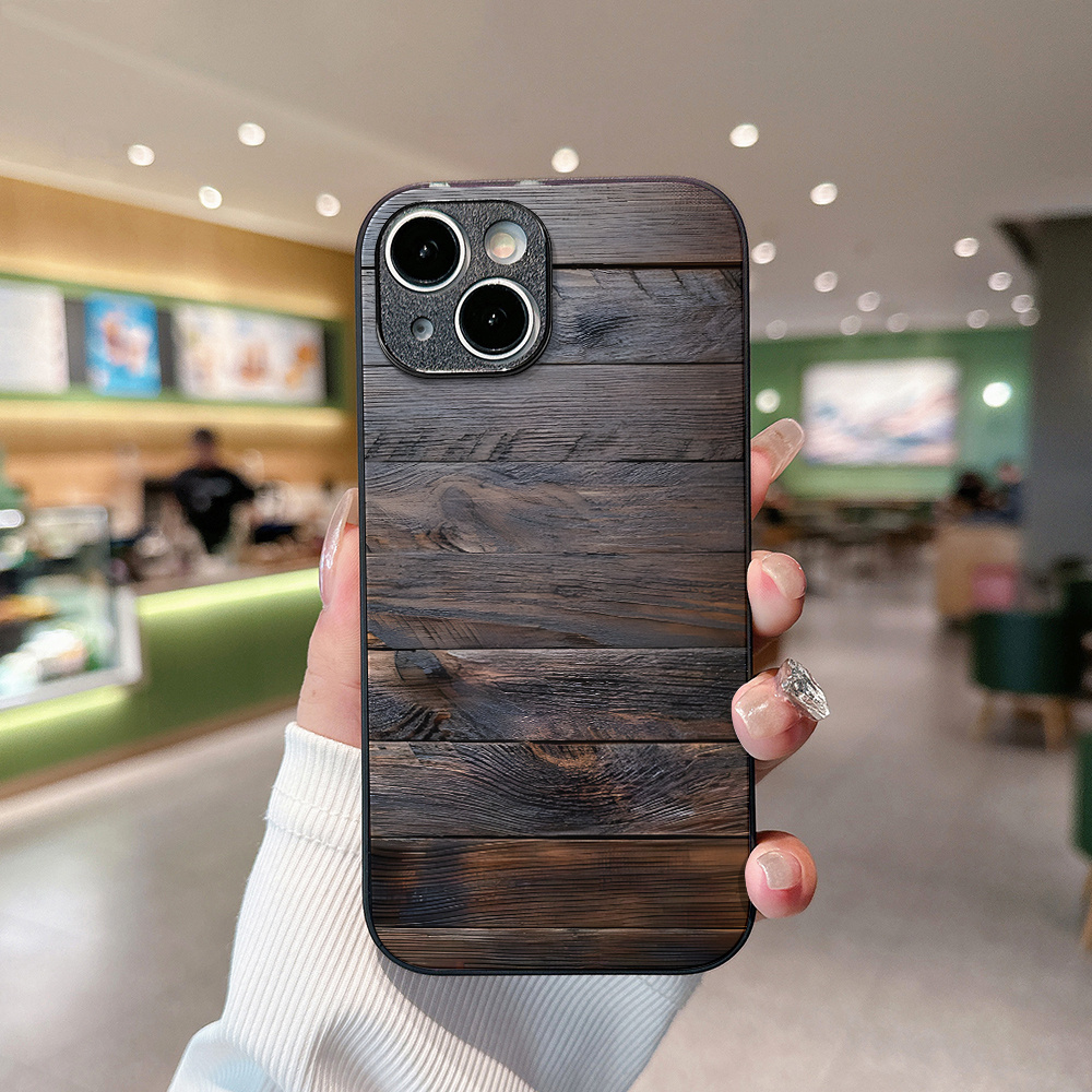 نمط خشبي بني-أسود، غطاء هاتف م - مراجعة Phone Cases Brown وسعره