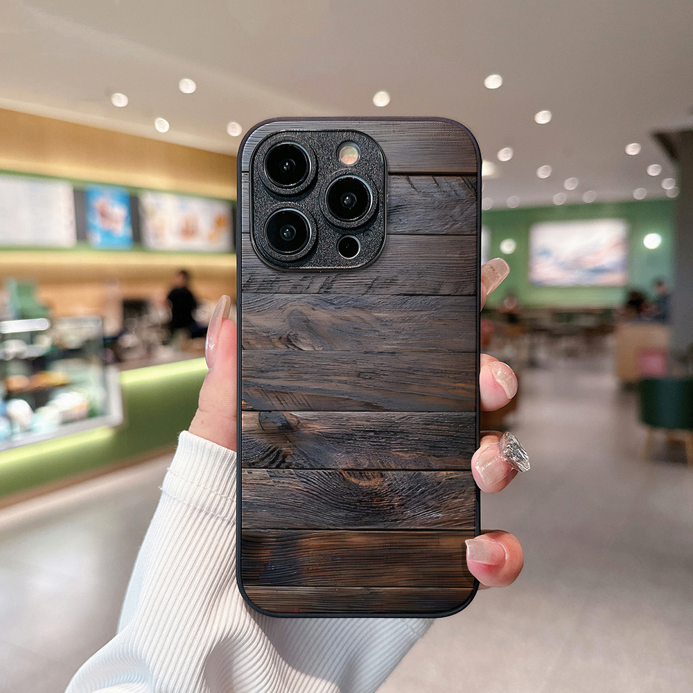 نمط خشبي بني-أسود، غطاء هاتف م - مراجعة Phone Cases Brown وسعره