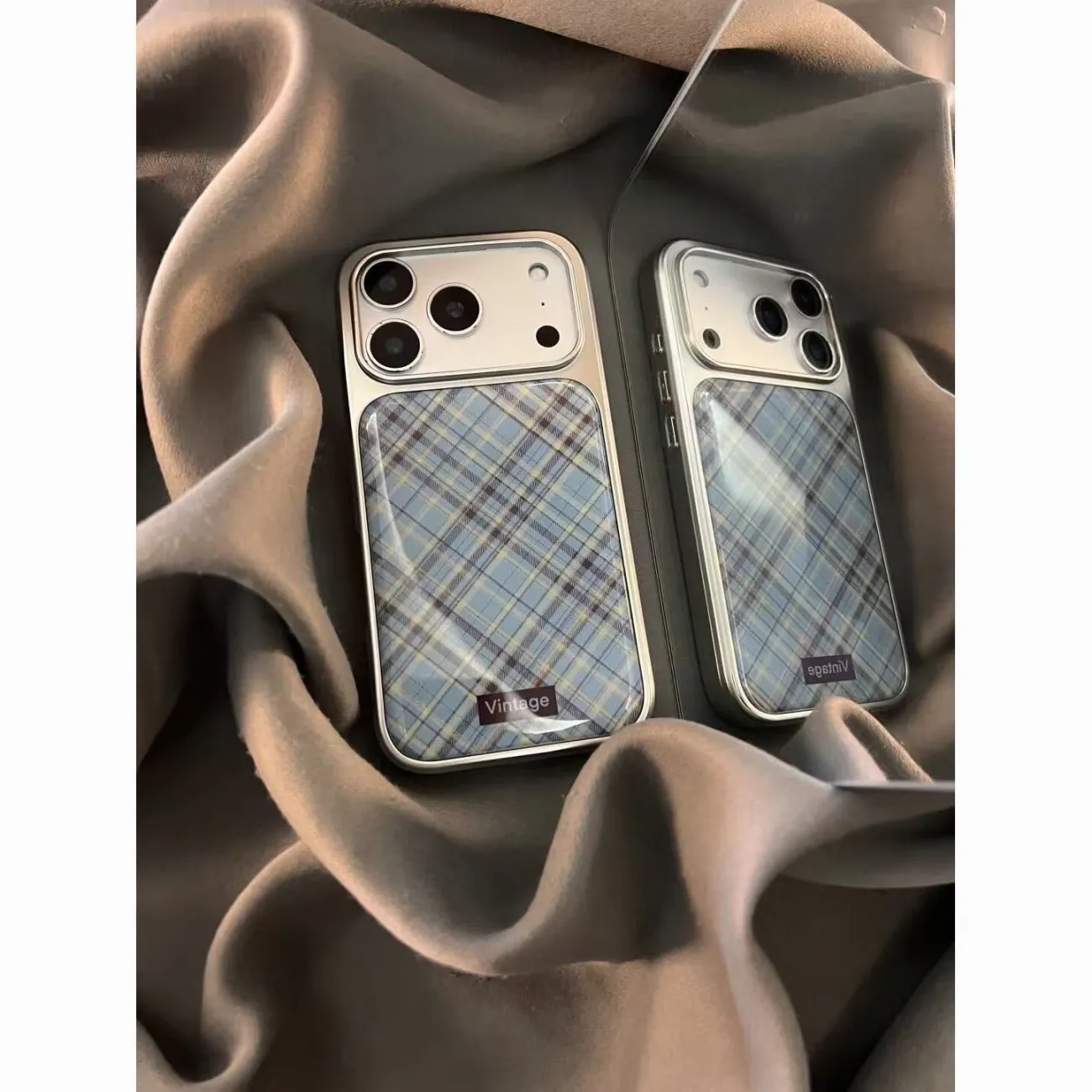 اليابانية والكورية Ins ريترو ا - مراجعة Phone Cases Brown وسعره