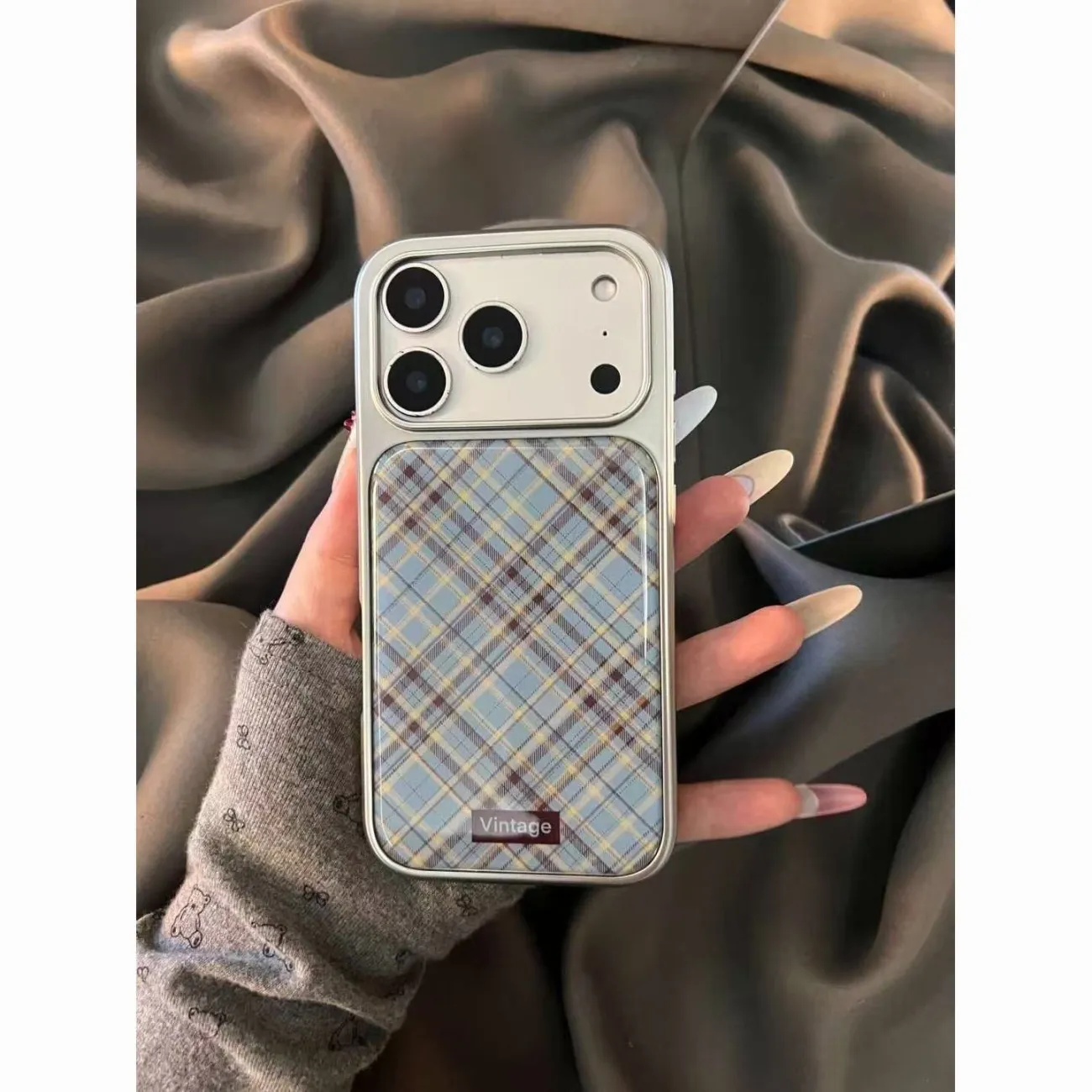 اليابانية والكورية Ins ريترو ا - مراجعة Phone Cases Brown وسعره