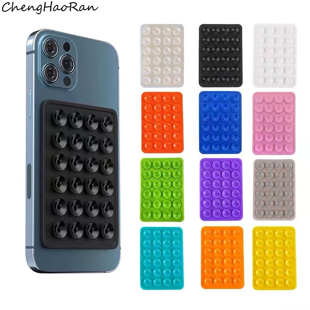 حامل هاتف سيليكون بكوب شفط مرب - مراجعة Phone Cases Holder وسعره