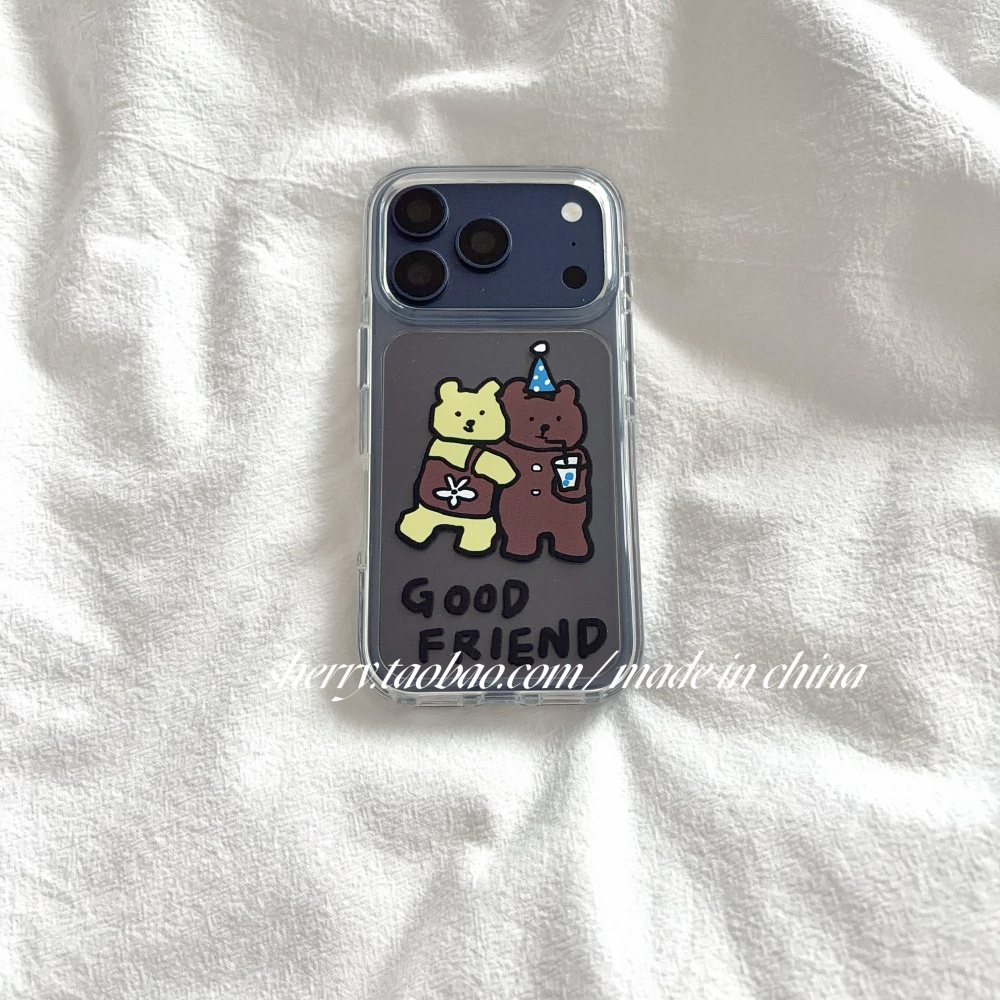 جراب هاتف كوري بتصميم دببة صفر - مراجعة Phone Cases Brown وسعره