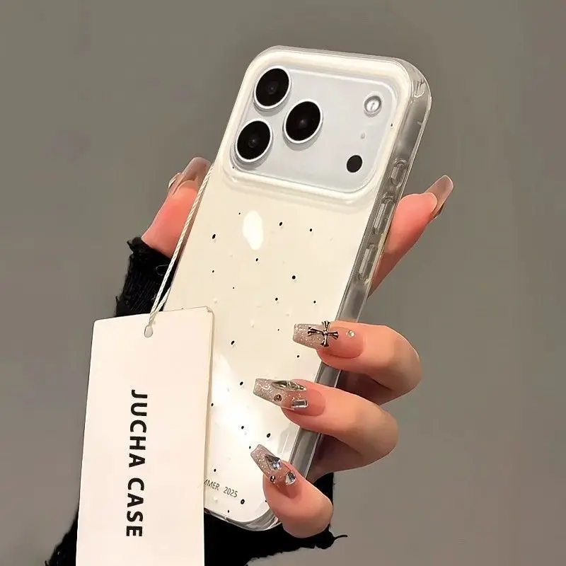 الكورية INS الرش الحبر البولكا - مراجعة Phone Cases Brown وسعره