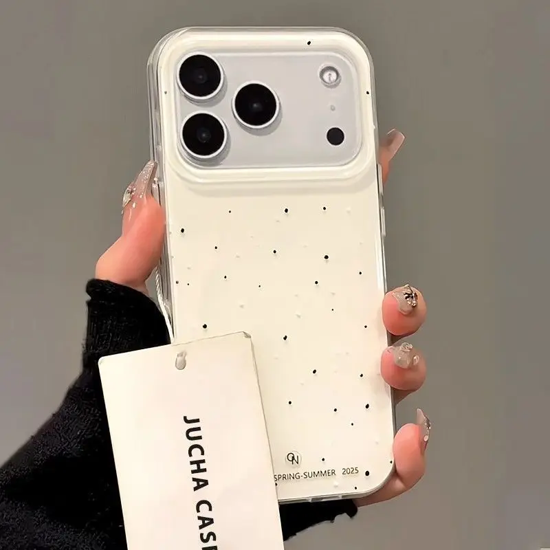 الكورية INS الرش الحبر البولكا - مراجعة Phone Cases Brown وسعره