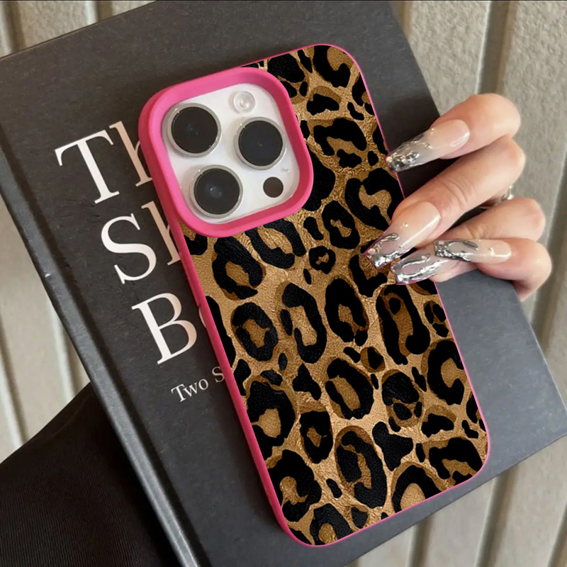 غطاء هاتف بنمط الفهد البني من  - مراجعة Phone Cases Brown وسعره