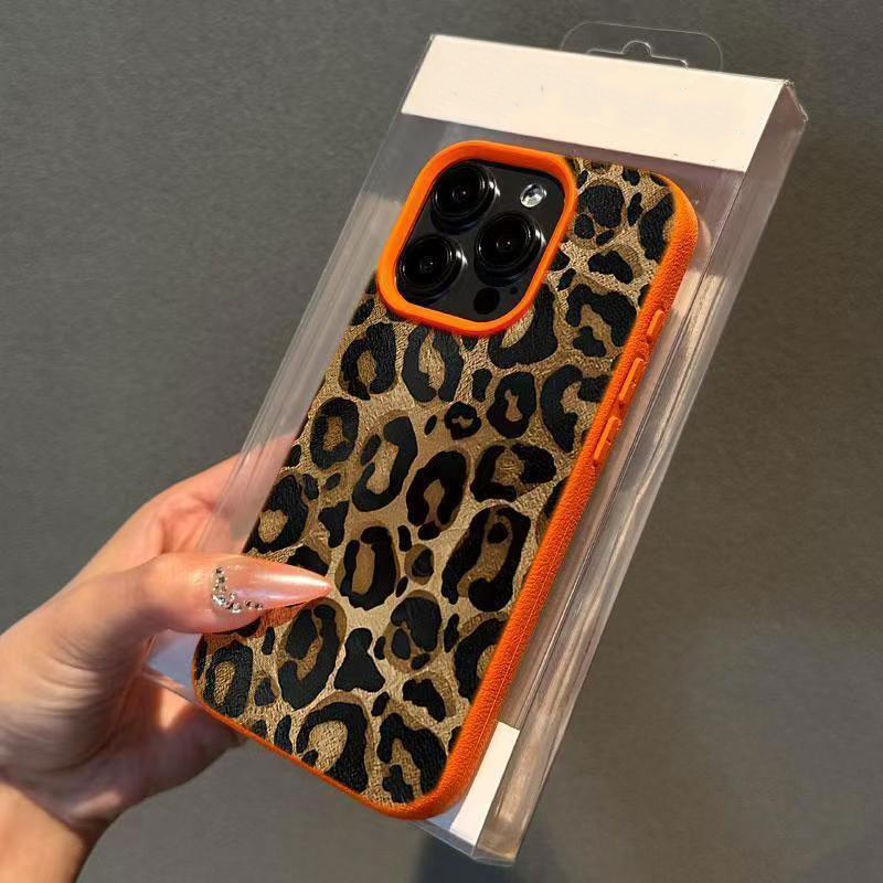 غطاء هاتف بنمط الفهد البني من  - مراجعة Phone Cases Brown وسعره
