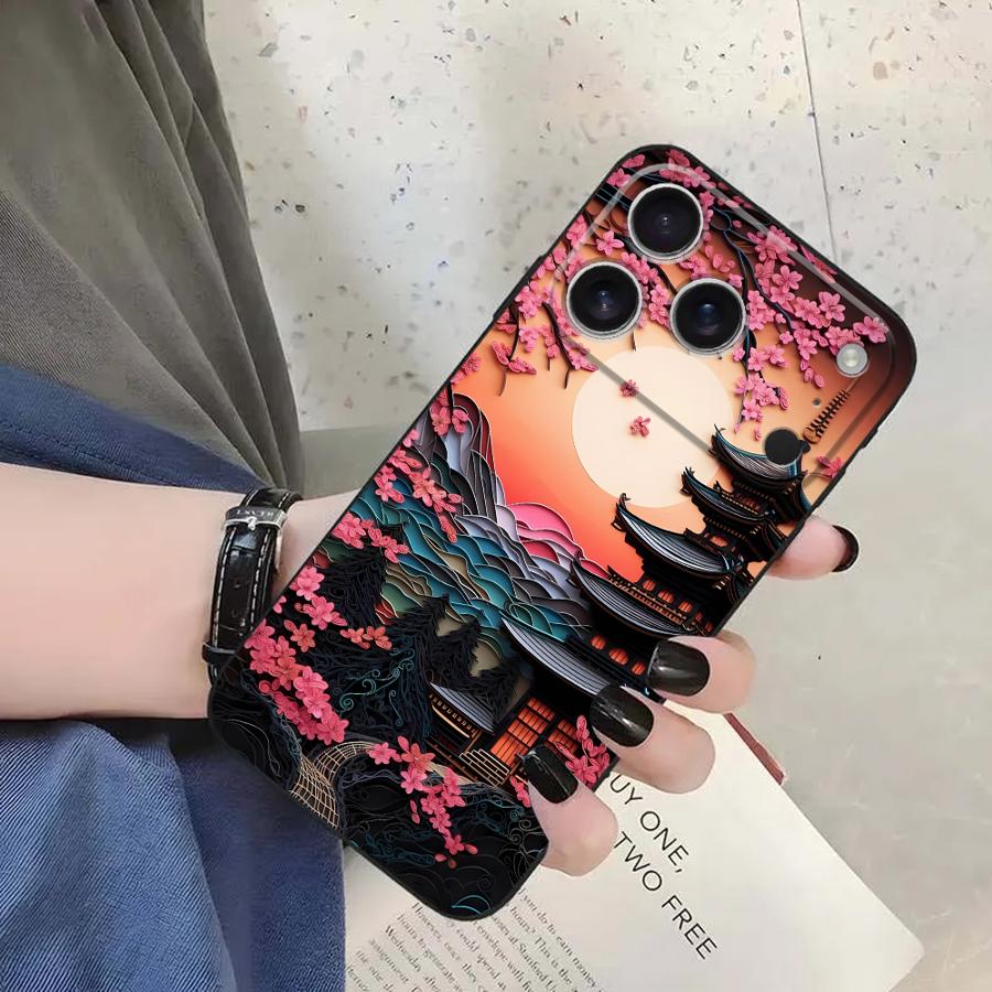 غطاء هاتف بتصميم جبل فوجي الجم - مراجعة Phone Cases Holder وسعره